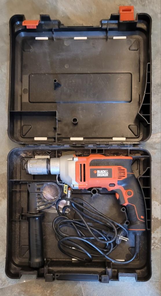 Defecte Black & Decker Klopboormachine - Voor onderdelen, Doe-het-zelf en Verbouw, Gereedschap | Boormachines, Boormachine, Ophalen of Verzenden