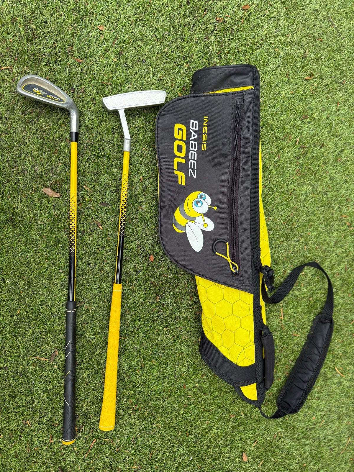 Inesis Babeez Golfset voor Kinderen (Putter & IJzer), Sport en Fitness, Golf, Ophalen of Verzenden, Gebruikt, Set, Overige merken