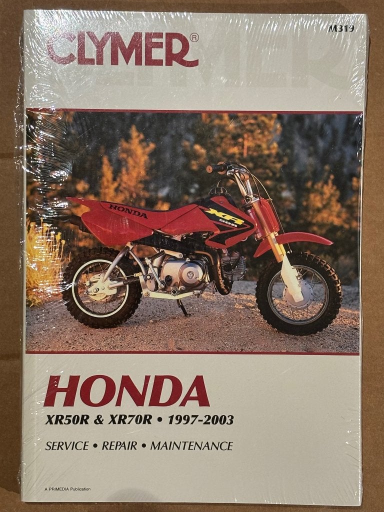 HONDA XR50R & HONDA XR70R 1997-2003 Clymer manual * NIEUW, Ophalen of Verzenden, Honda