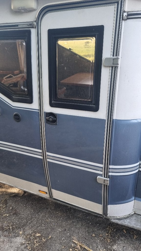 Camper deur Hobby 600 ingang deur opbouw Hobby600, Caravans en Kamperen, Ophalen of Verzenden, Gebruikt