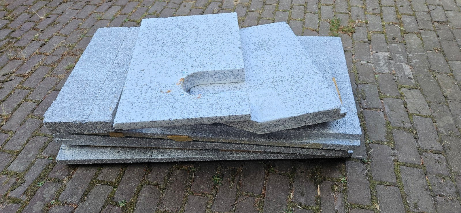 Piepschuim EPS isolatie, Ophalen, 40 tot 60 cm, Krat, Minder dan 35 cm