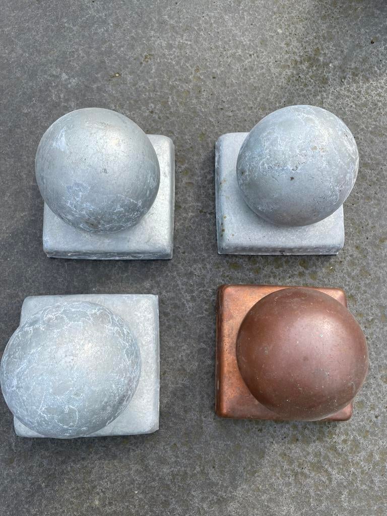 4 Paal ornamenten Nieuw !!, Tuin en Terras, Schuttingen, Nieuw, Ophalen of Verzenden