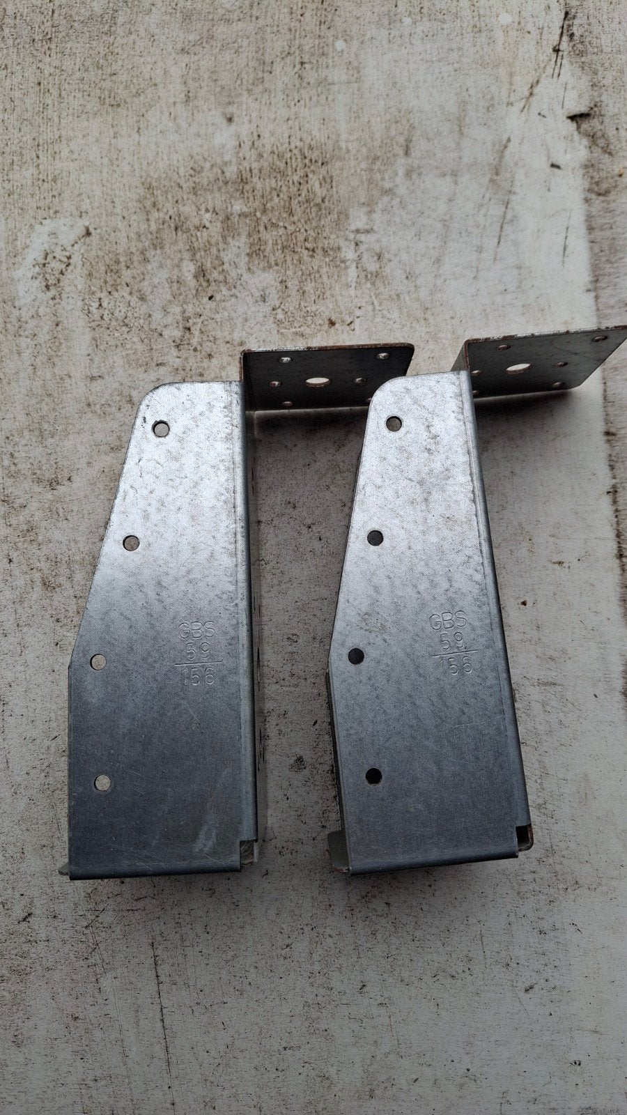 te koop GBS 59x156 verzinkte balkdragers, Ophalen of Verzenden, Nieuw