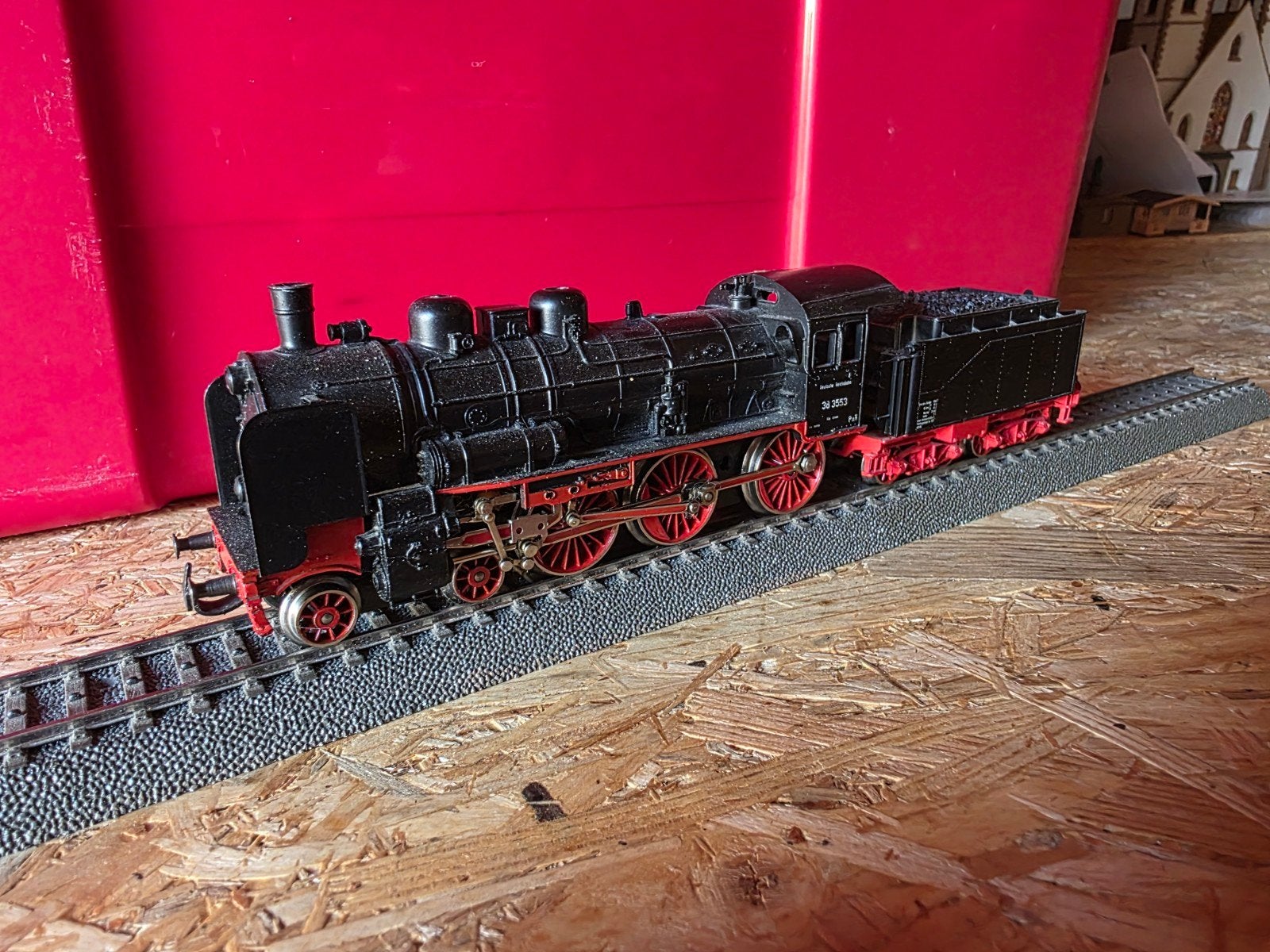 Marklin BR38 Stoomloc met MFX en geluid, Wisselstroom, Gebruikt, Locomotief, Ophalen of Verzenden