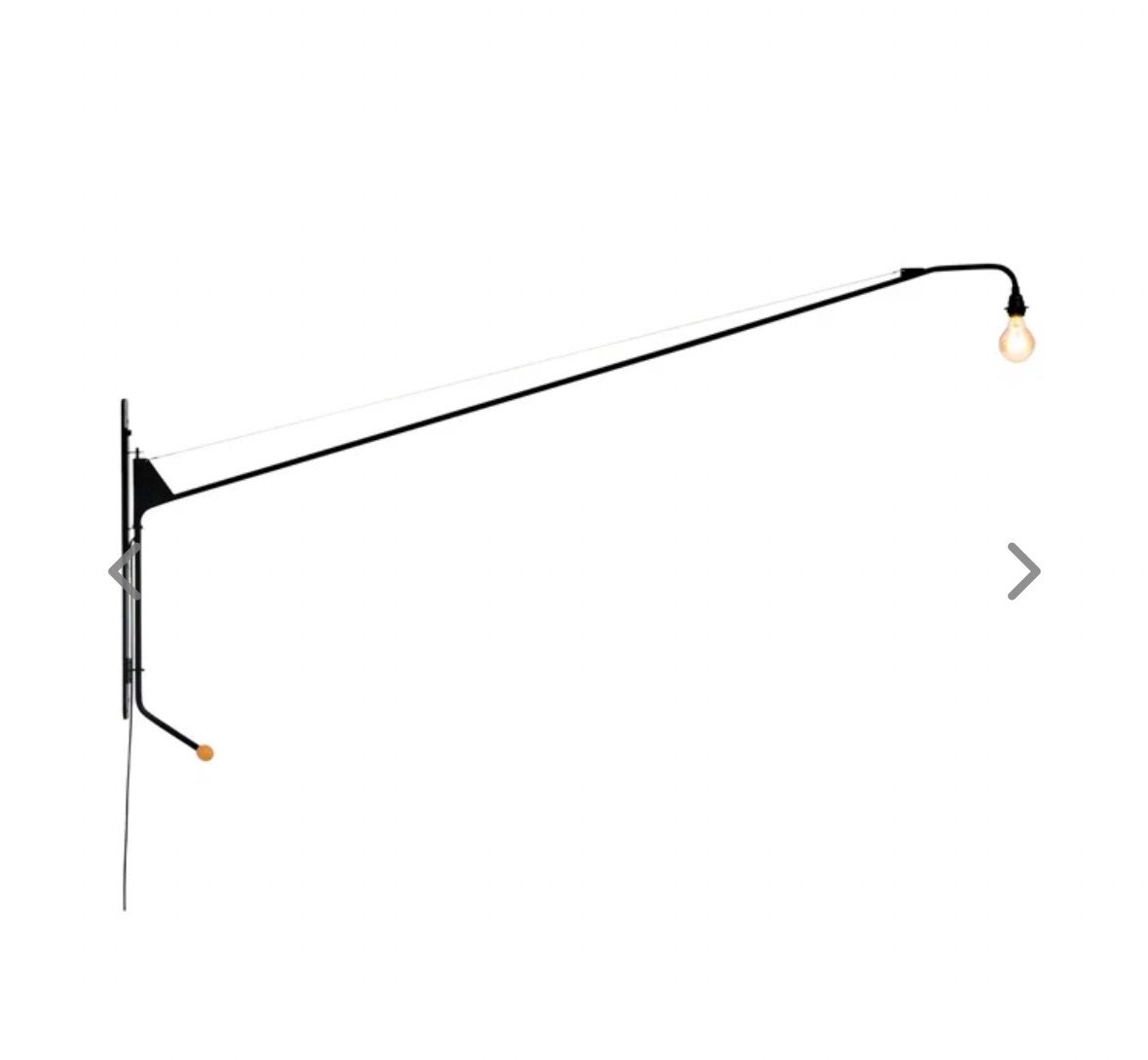 designlamp Potence, Ophalen, Nieuw, Hout, Minimalistisch
