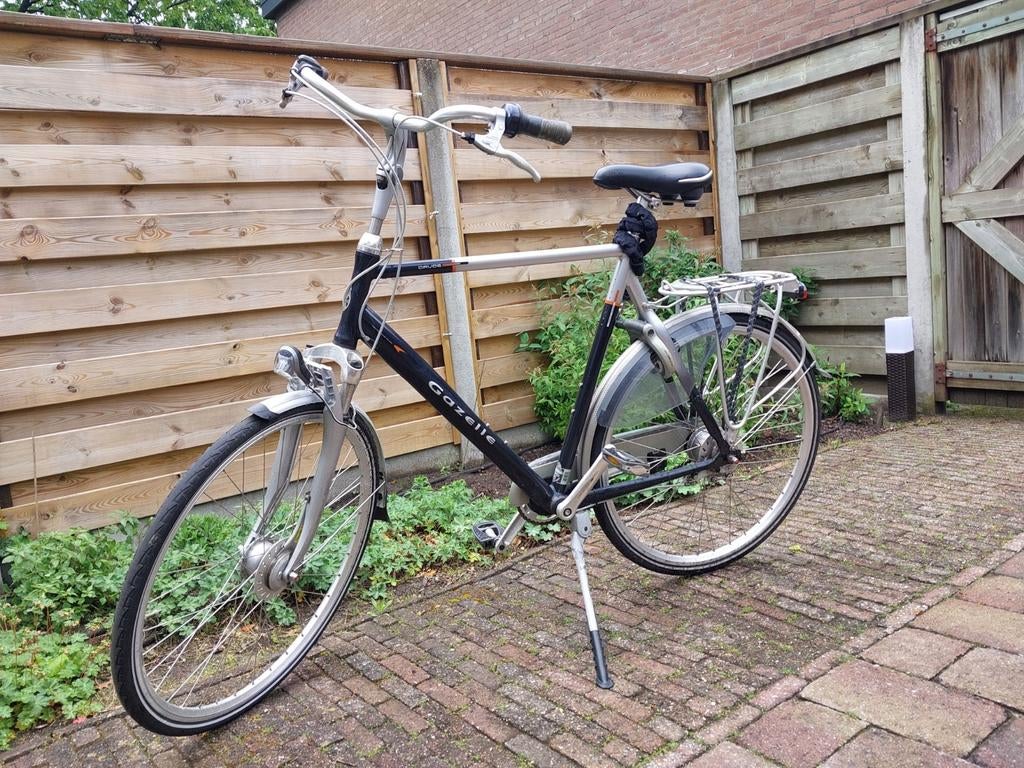 Gazelle Davos herenfiets - Zo goed als nieuw, Fietsen en Brommers, Ophalen, Versnellingen, Zo goed als nieuw, 65 cm of meer