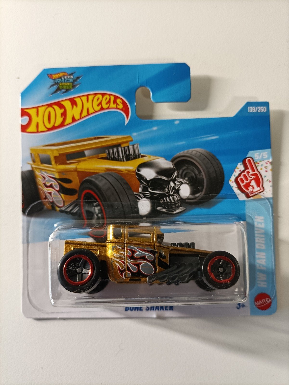 Hot Wheels Bone Shaker - HW Fan Driven (Nieuw), Ophalen of Verzenden, Nieuw, Auto