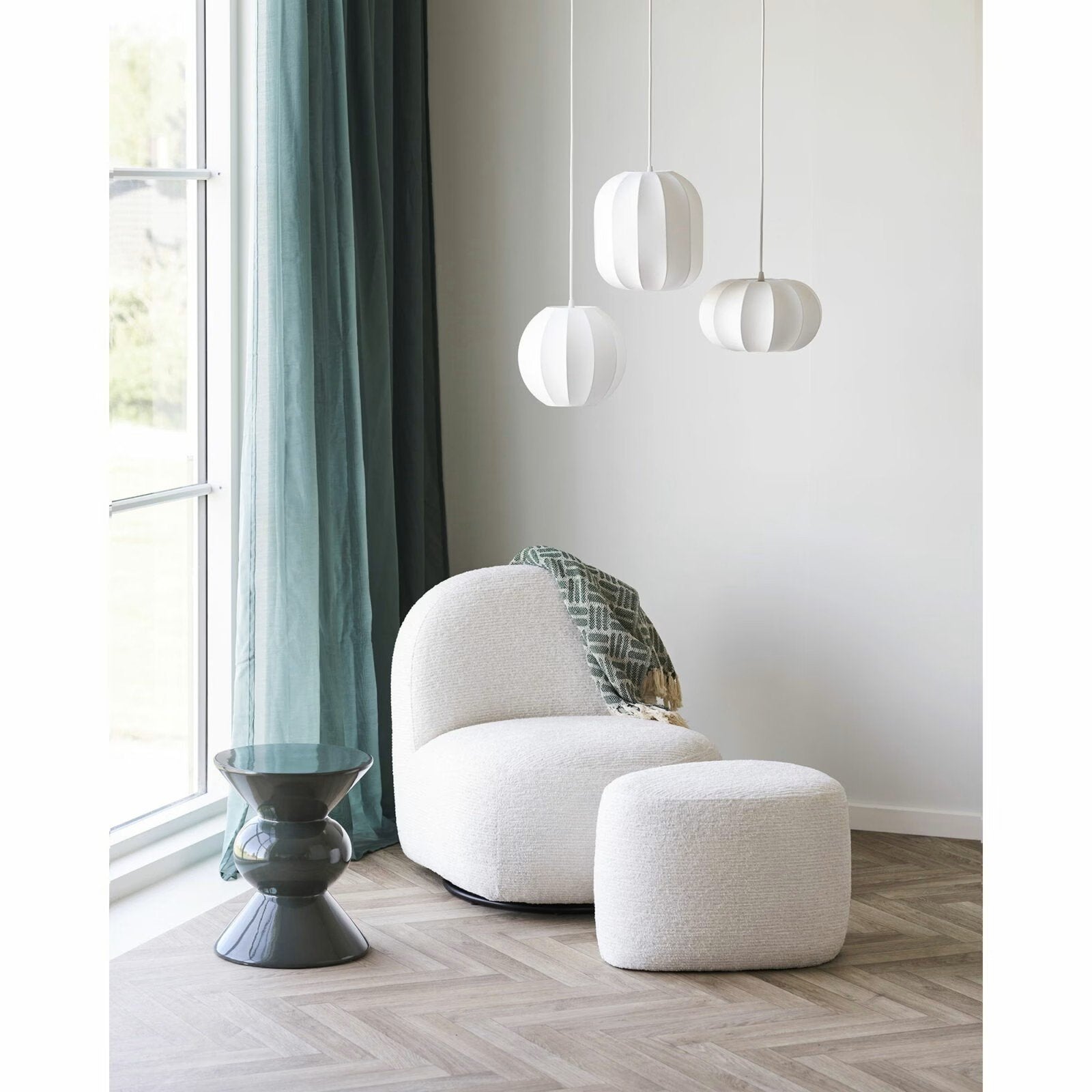 Hilo poef - Veelzijdig en stijlvol voor elk interieur, Nieuw, Onbekend, Onbekend, Stof