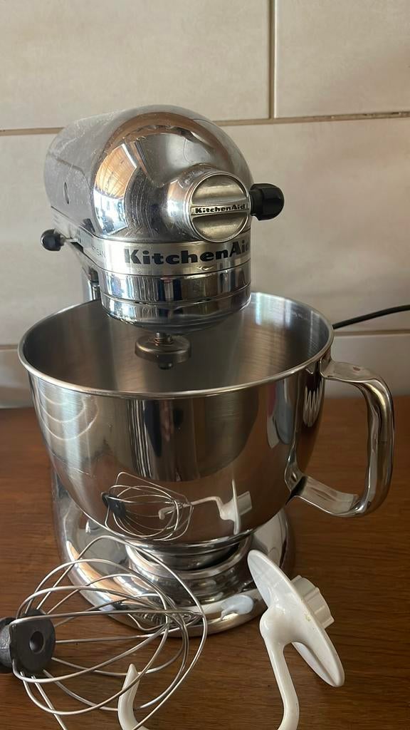 Kitchenaid artisan keukenmachine, 4 liter of meer, Ophalen of Verzenden, Zo goed als nieuw, 3 snelheden of meer