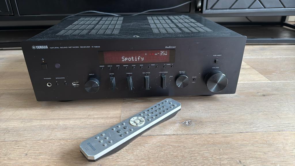 Yamaha R-N602 Stereo Receiver met MusicCast, Ophalen, Gebruikt, Yamaha, 60 tot 120 watt