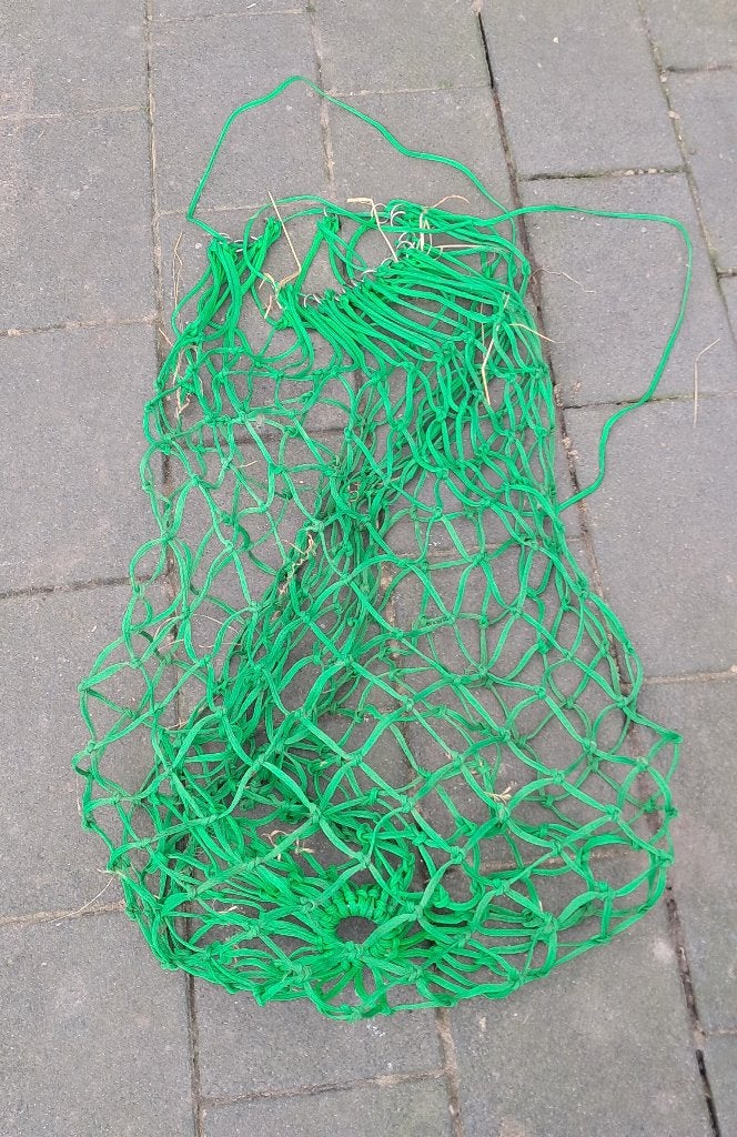 Net groen hooinet, Ophalen of Verzenden, Zo goed als nieuw