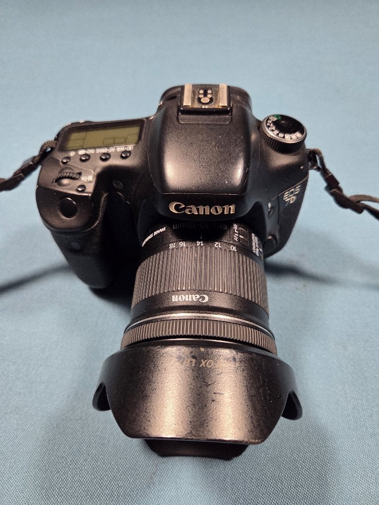 Canon EOS 7D complete set, Ophalen, Spiegelreflex, Canon, Screenprotector