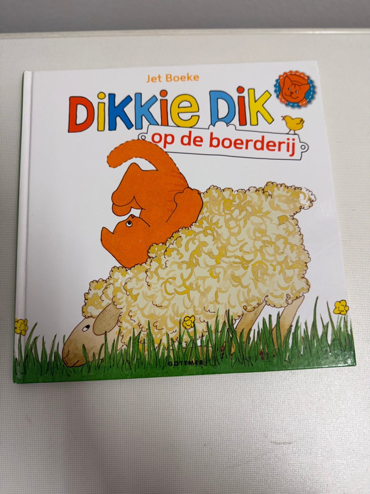 Dikkie Dik op de boerderij van Jet Boeke, Ophalen of Verzenden, Zo goed als nieuw, 3 tot 4 jaar