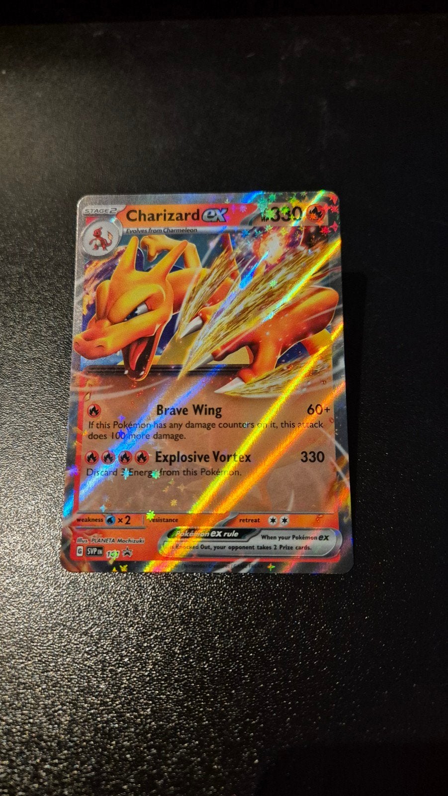 Pokémon- Charizard EX (Promo), Ophalen of Verzenden, Zo goed als nieuw, Losse kaart