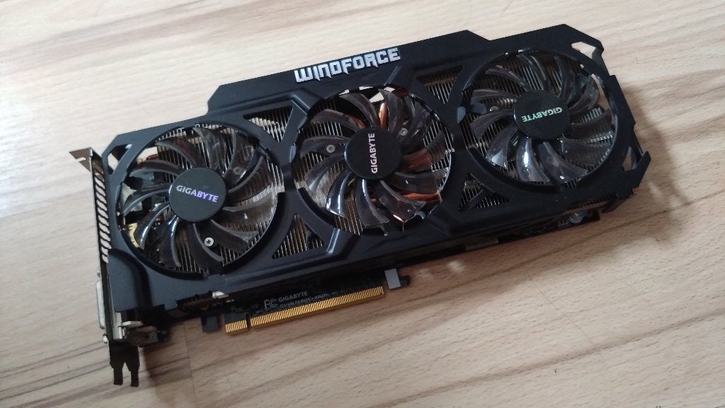 Gigabyte Windforce GTX 760 4GB (rev 2.1), Computers en Software, Videokaarten, PCI-Express 3, Gebruikt, AMD, HDMI
