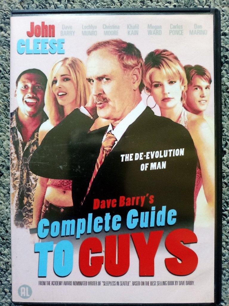 Dave Barry's Complete Guide to Guys DVD - John Cleese, Vanaf 12 jaar, Ophalen of Verzenden, Zo goed als nieuw, Actiekomedie