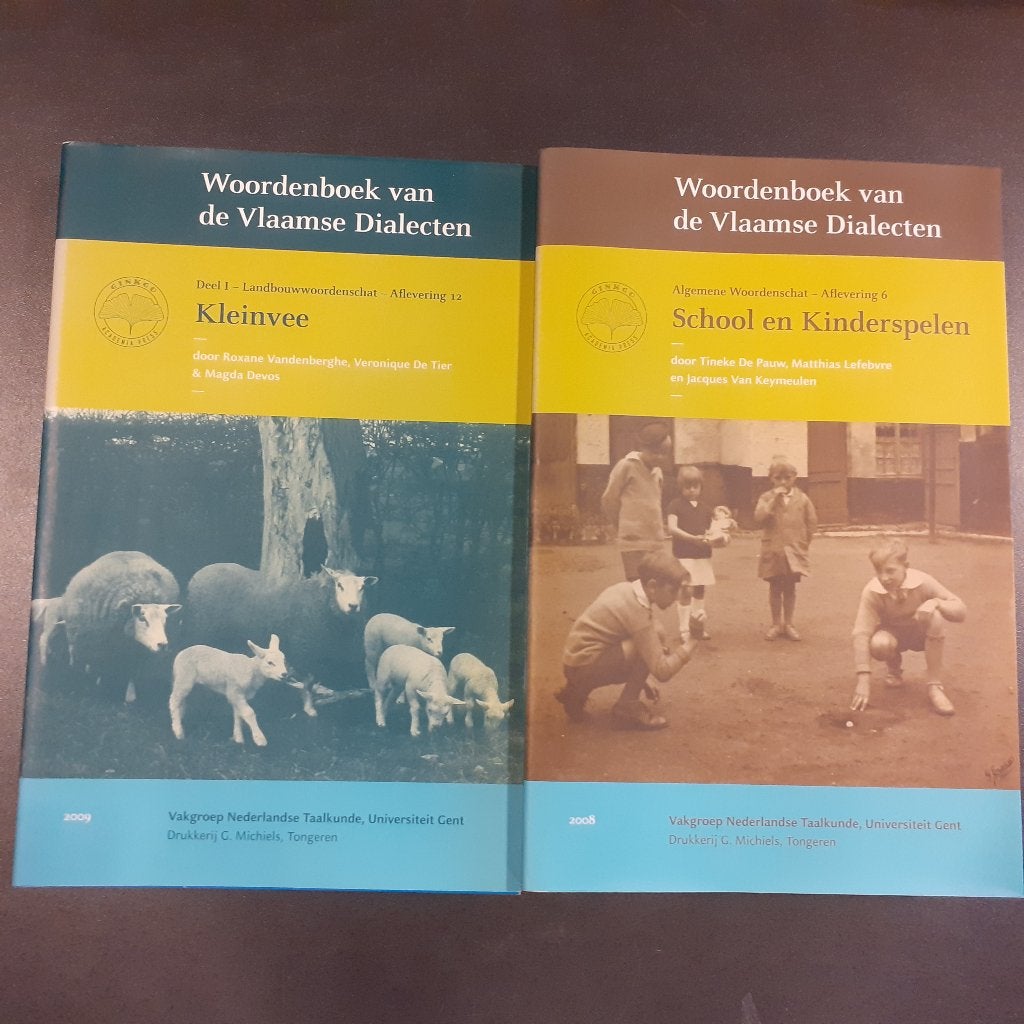 Nr. 605 Woordenboek van de Vlaamse Dialecten, Aflevering 6+1, Ophalen of Verzenden, Gelezen, Diverse auteurs, Overige uitgevers