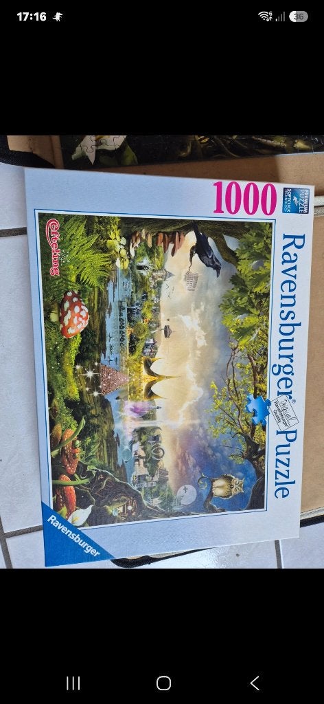 Efteling puzzel, Ophalen of Verzenden, 500 t/m 1500 stukjes, Zo goed als nieuw, Legpuzzel