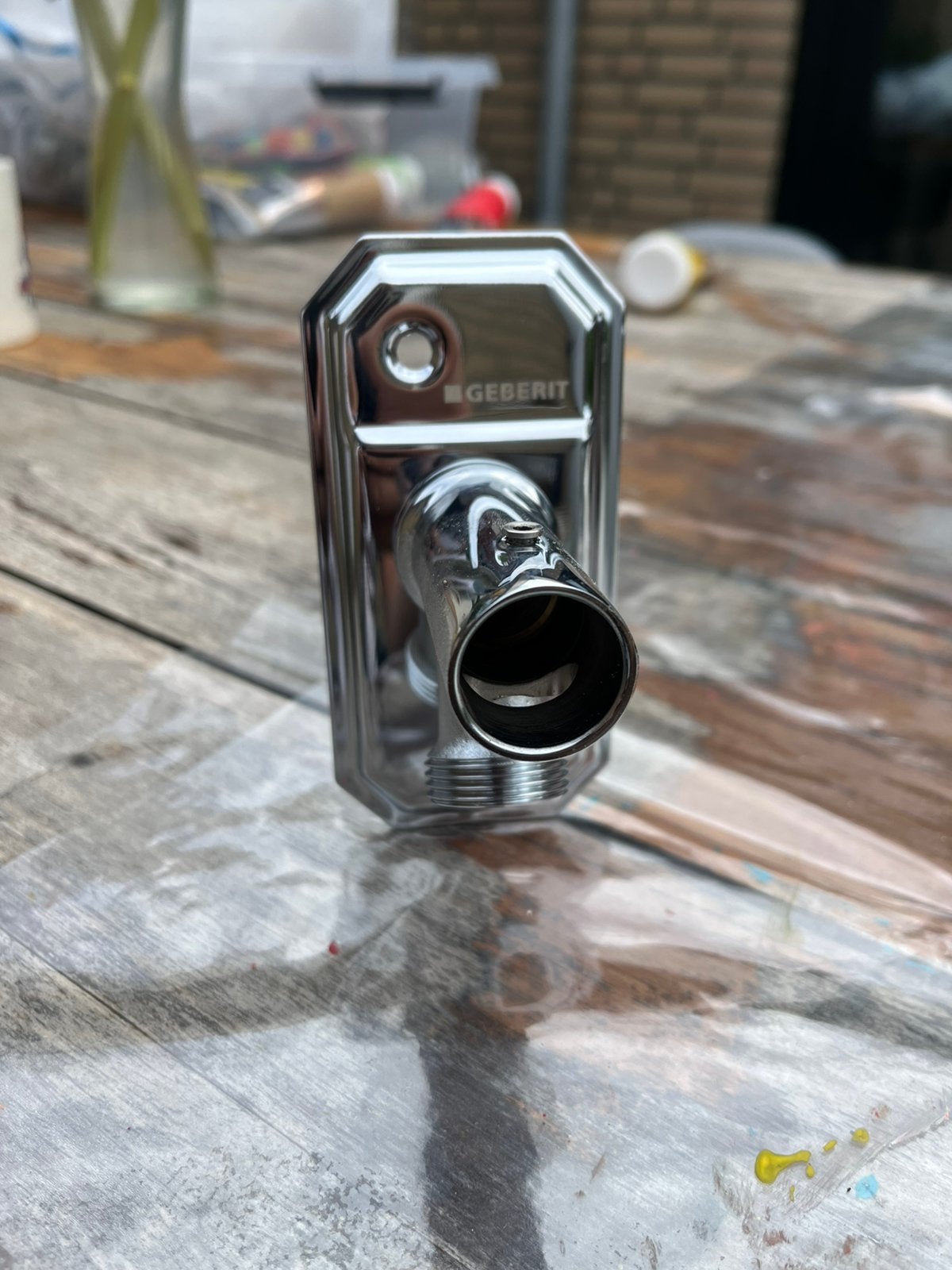 Geberit buitenkraan nieuw, Tuin en Terras, Buitenkranen, Ophalen of Verzenden, Zo goed als nieuw