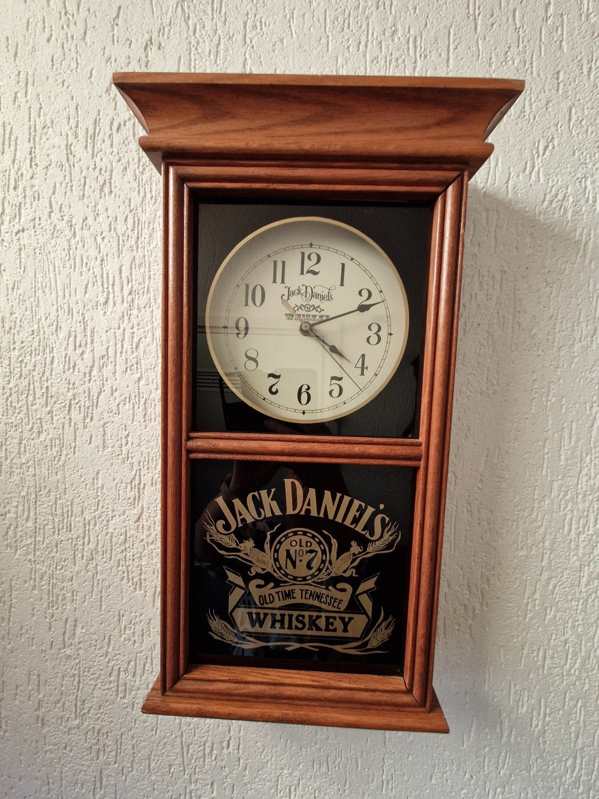 Prachtige Jack Daniels whiskey wandklok - Nieuwstaat, Ophalen, Zo goed als nieuw, Wandklok