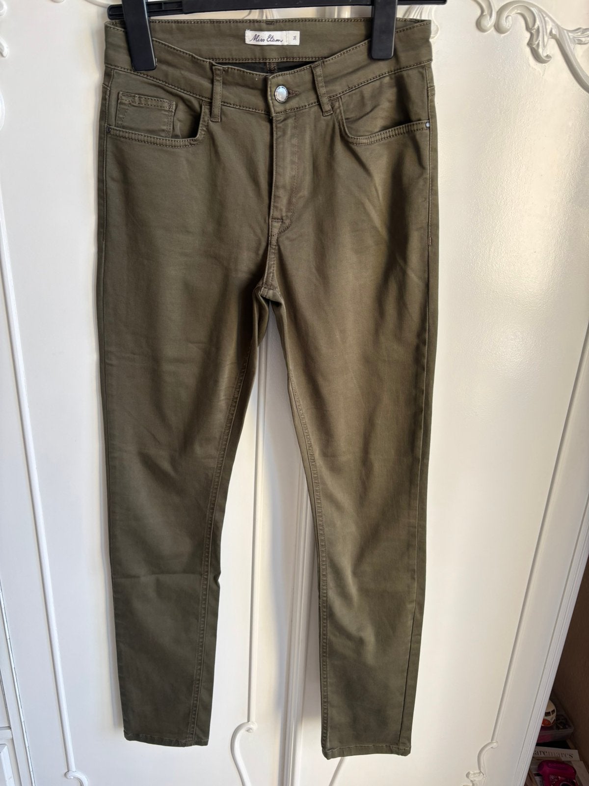 Nieuw groen broek merk Miss Etam maat 36, Nieuw, Ophalen of Verzenden, Maat 36 (S), Lang