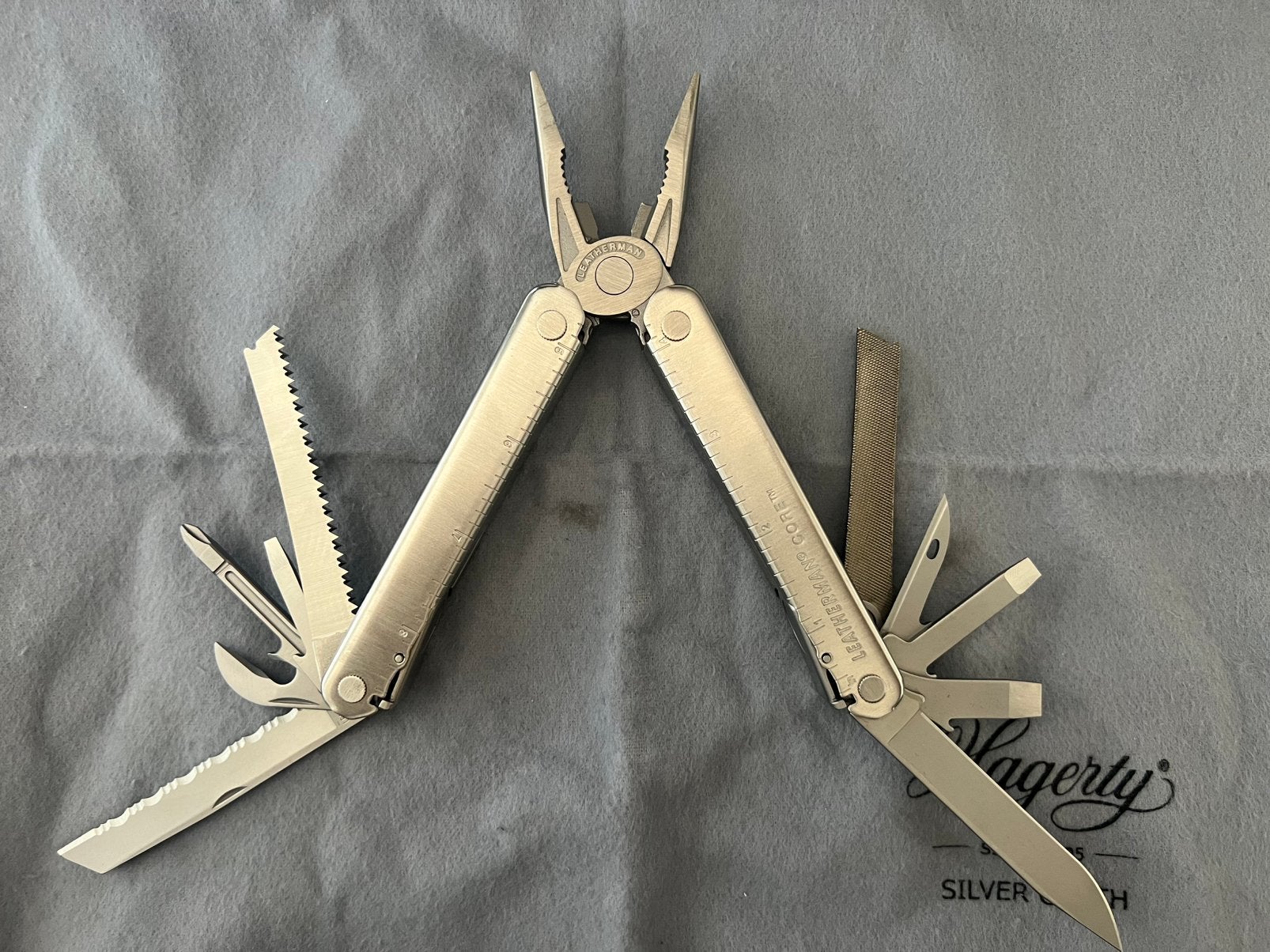 Leatherman Core DISCONTINUED!!, Ophalen of Verzenden, Zo goed als nieuw, Gereedschapsset, Overige merken