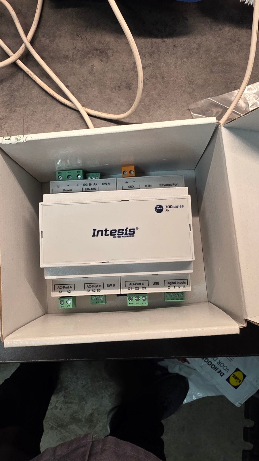 Intesis IN770SAM00 Samsung modbus gateway KNX Serial IP, Hobby en Vrije tijd, Ophalen of Verzenden, Nieuw