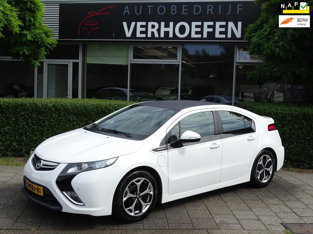 Opel Ampera 1.4 - AUTOMAAT - PARKEERCAMERA - STOELVERWARMING, Auto's, Euro 5, 86 pk, 4 cilinders, 16 kWh