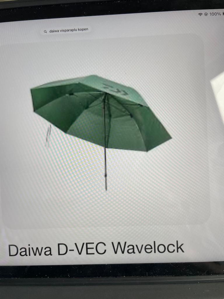 DAIWA   D - VEC  WAVELOCK  UMBRELLA             ,,  NIEUW “, Ophalen, Nieuw