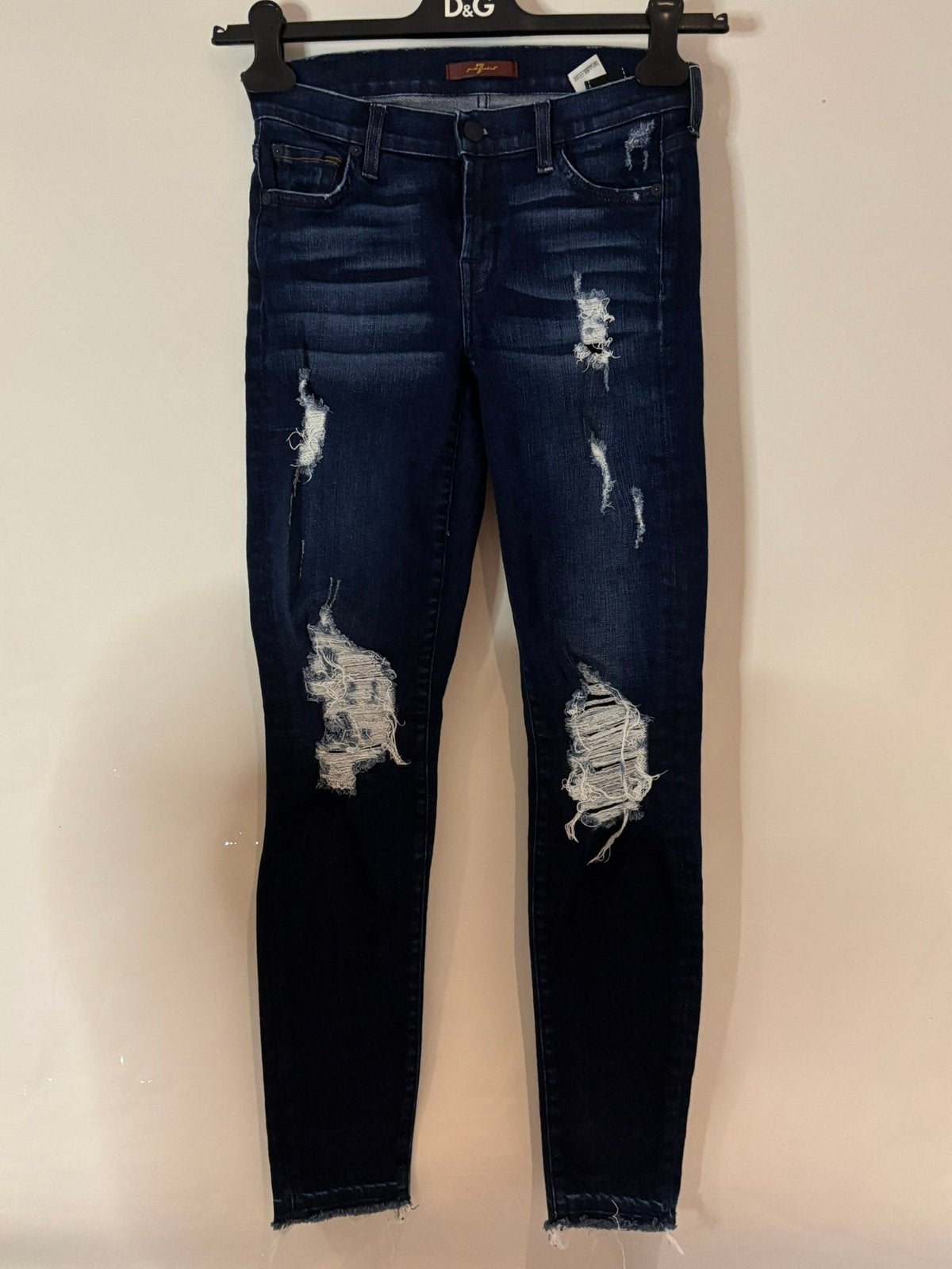 7 for all mankind jeans met oude look 26, Ophalen of Verzenden, Zo goed als nieuw, Blauw, W27 (confectie 34) of kleiner