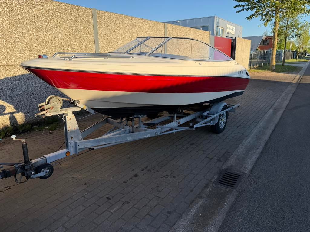 Bayliner 1851ss 1996 incl trailer, Ophalen, Zo goed als nieuw