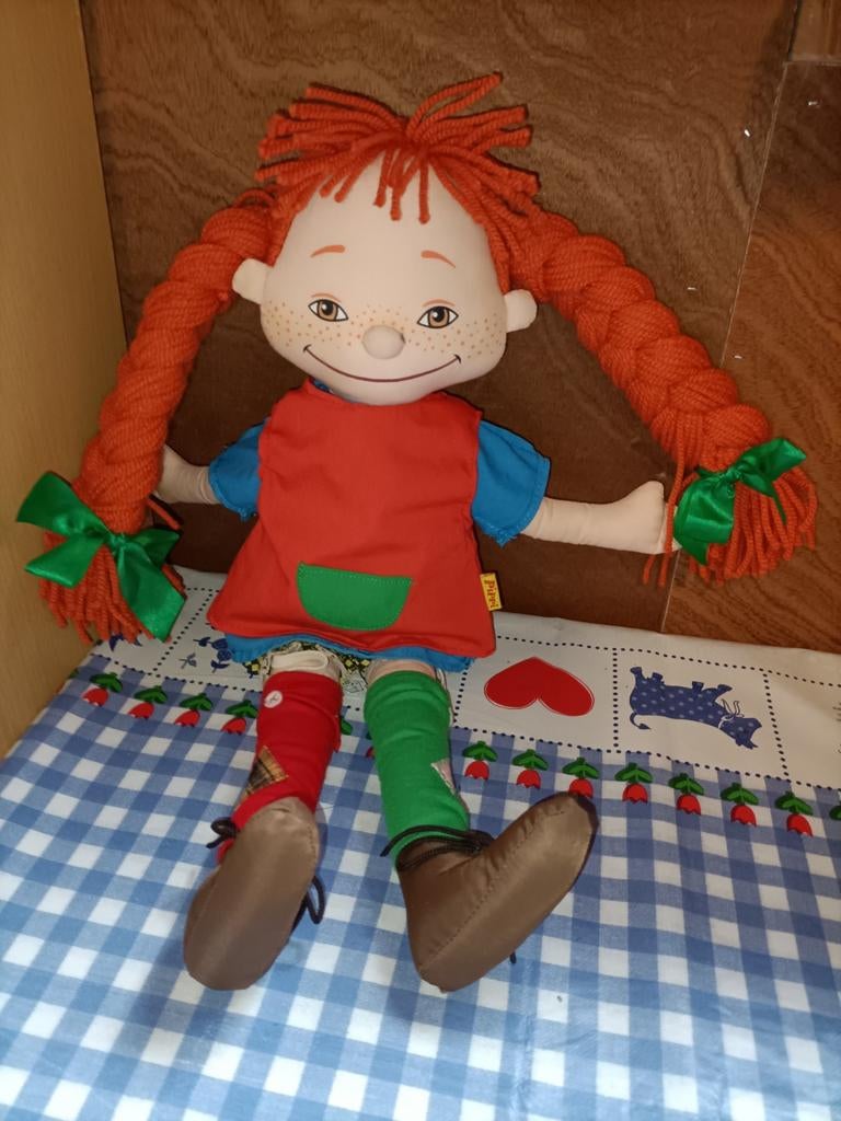 Pippi Langkous knuffel 46 cm groot pipi Langkous, Kinderen en Baby's, Speelgoed | Knuffels en Pluche, Ophalen of Verzenden, Zo goed als nieuw