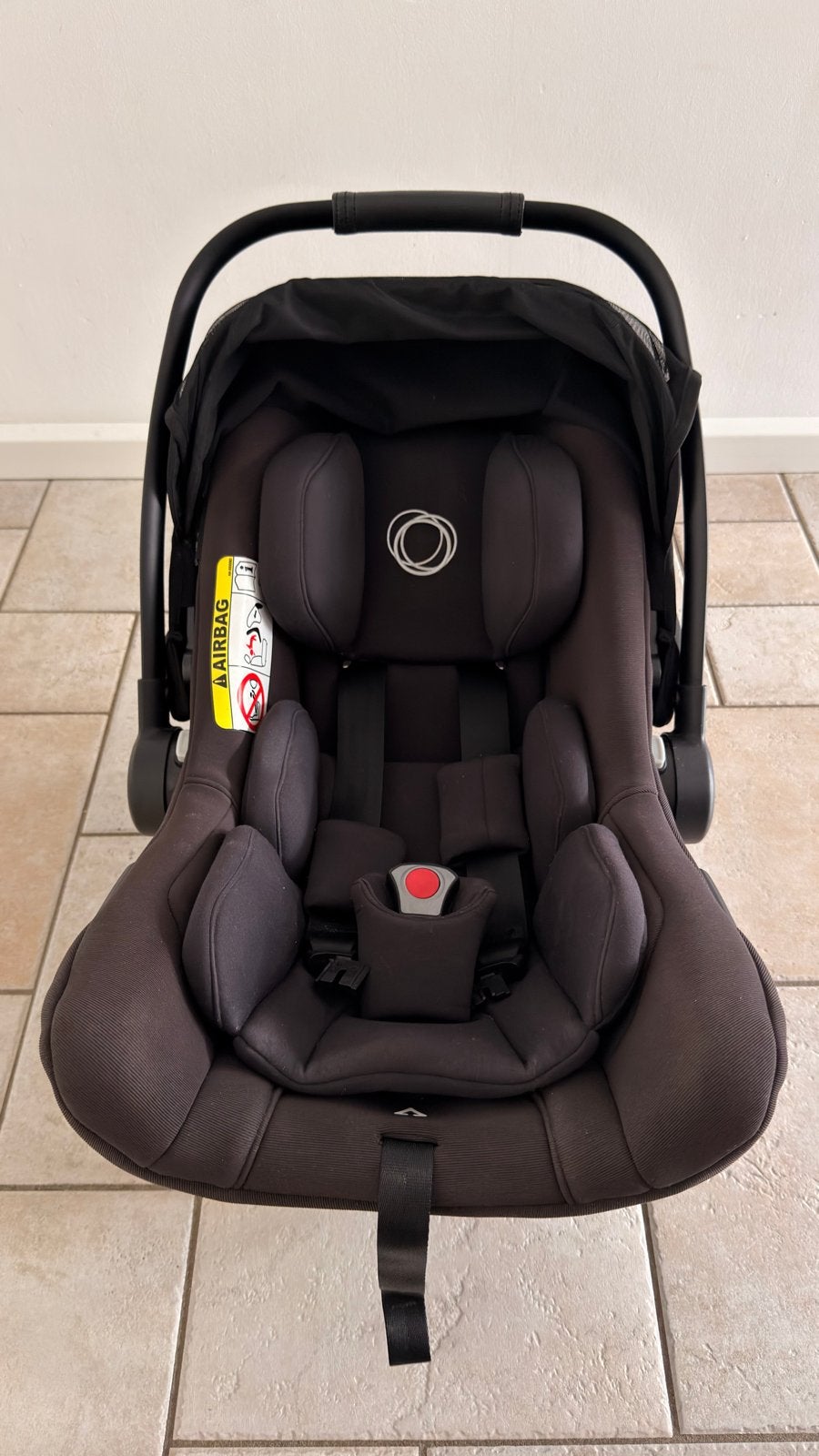 Bugaboo Turtle Air i-Size Black autostoel met Isofix Base 36, Kinderen en Baby's, Autostoeltjes, Zijbescherming, Zo goed als nieuw