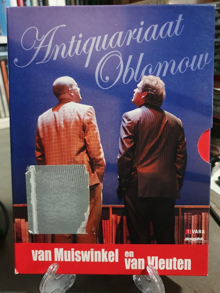 Van Muiswinkel en Van Vleuten - Antiquariaat Oblomow DVD, Alle leeftijden, Ophalen, Zo goed als nieuw, Stand-up of Theatershow