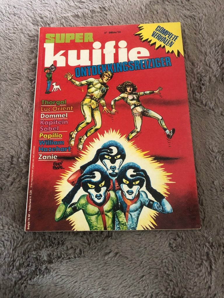 Super Kuifje, Boeken, Eén stripboek, Ophalen of Verzenden, Gelezen