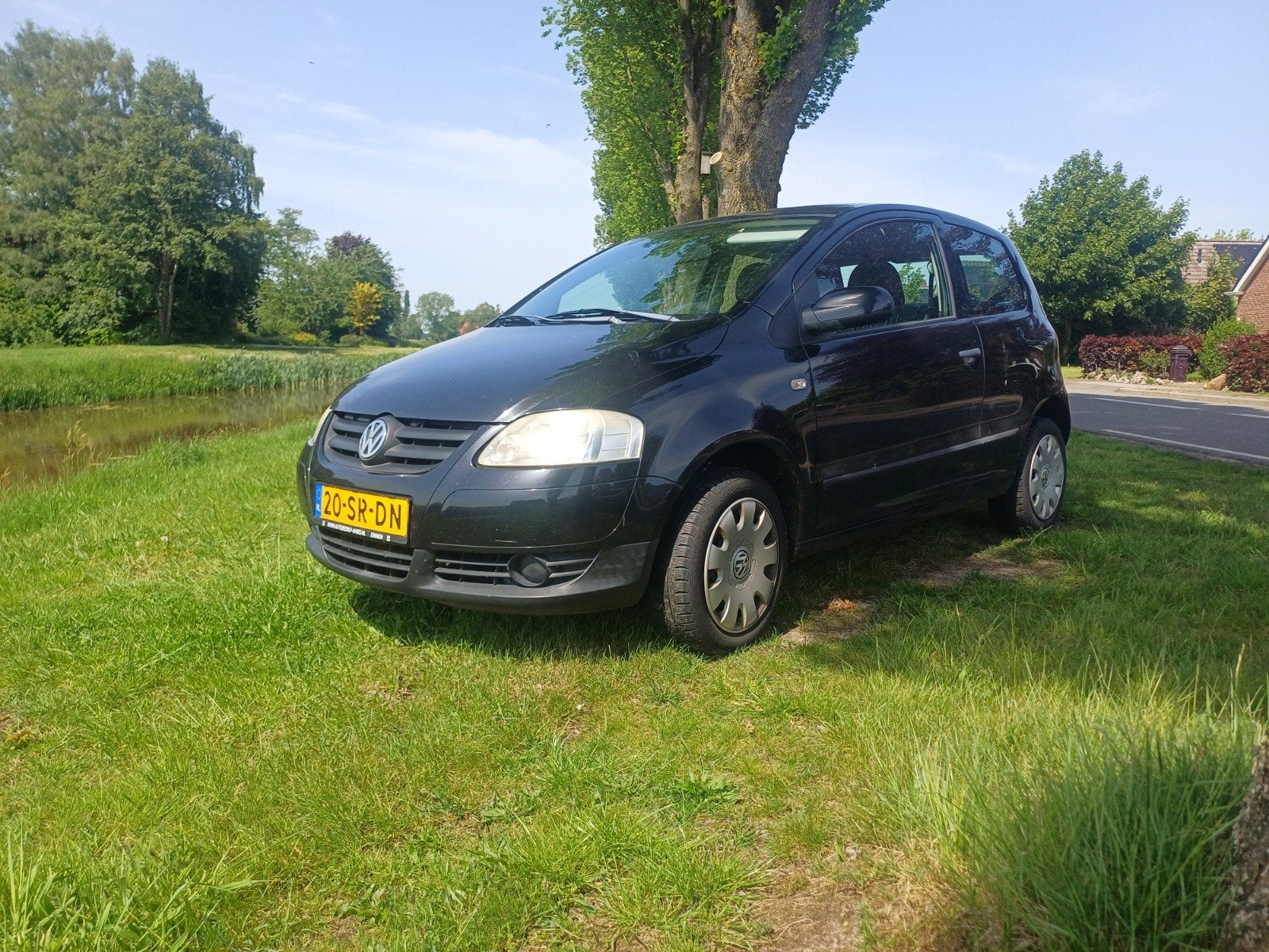 Volkswagen Fox 1.2 40KW 2006 Zwart, Auto's, Volkswagen, Voorwielaandrijving, 4 stoelen, 1198 cc, Origineel Nederlands