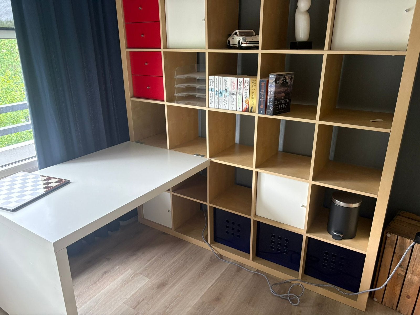 Kallax vakkenkast berken, Ophalen, Gebruikt