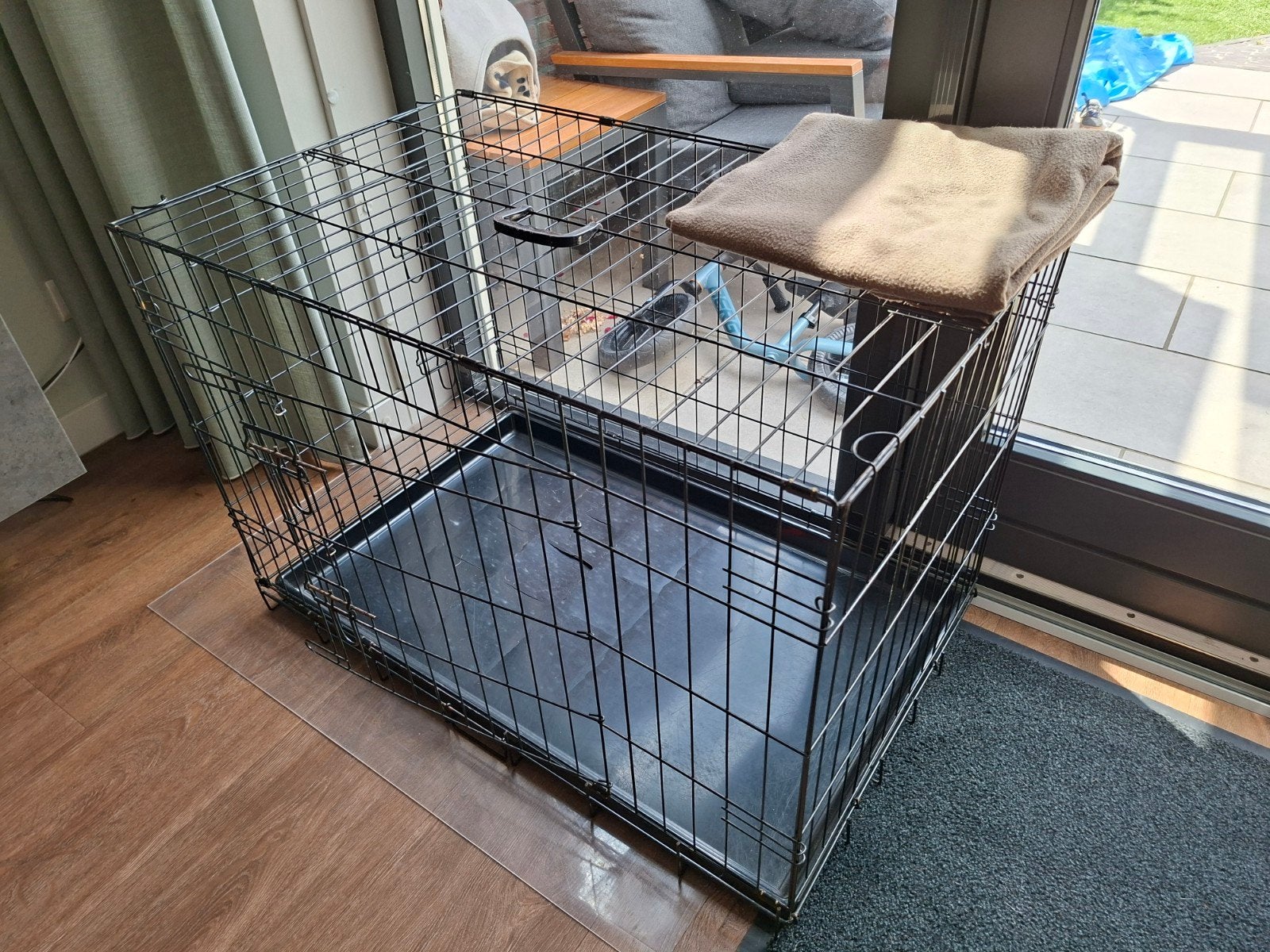 Gebruikte bench, Dieren en Toebehoren, Hondenbenches, Ophalen, Gebruikt