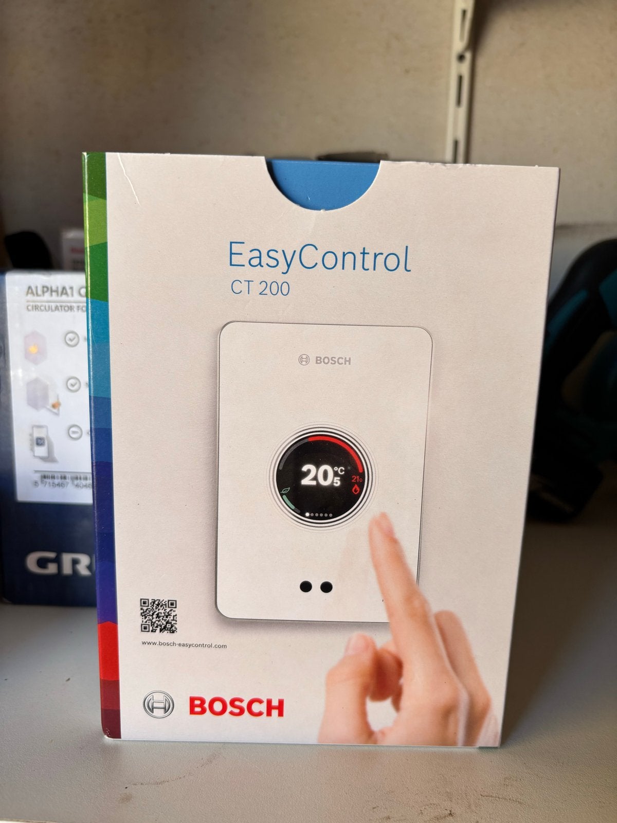Bosch EasyControl CT 200 Slimme Thermostaat Nieuw, Doe-het-zelf en Verbouw, Thermostaten, Ophalen of Verzenden, Slimme thermostaat