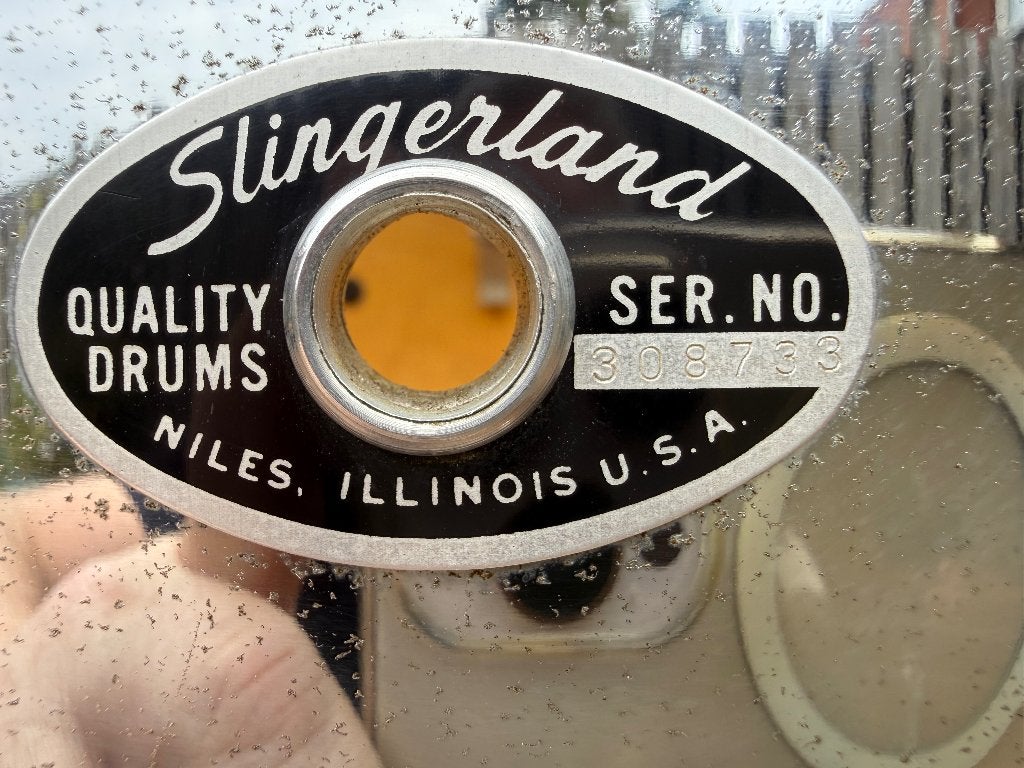 Slingerland 15x10 inch tom 3-laags, Ophalen of Verzenden, Gebruikt, Drums of Percussie
