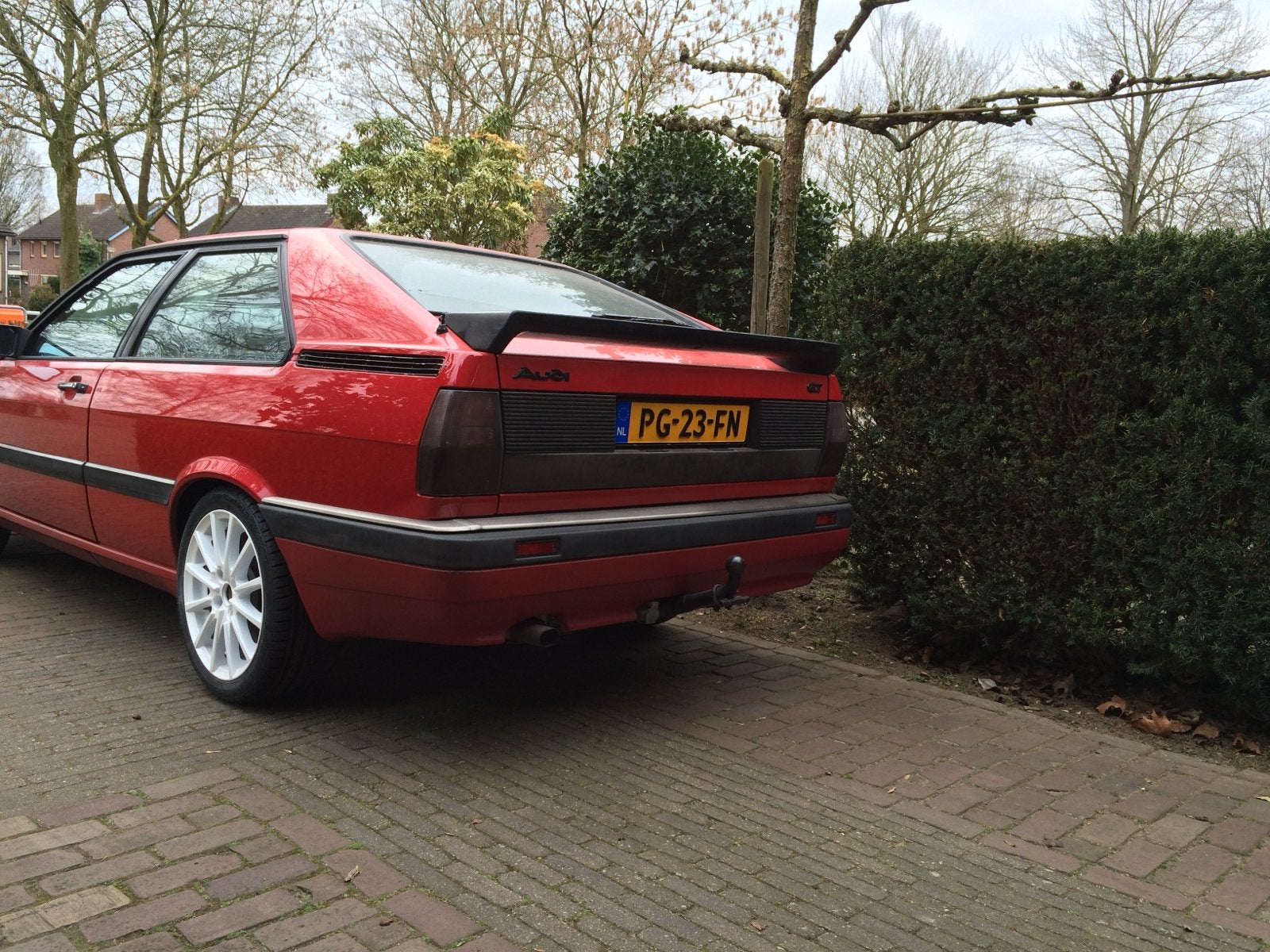 Audi Coupe 2.2 GT 1986 belastingvrij 222700km, Auto's, Audi, Particulier, Coupe, Benzine, Coupé, Handgeschakeld, Origineel Nederlands