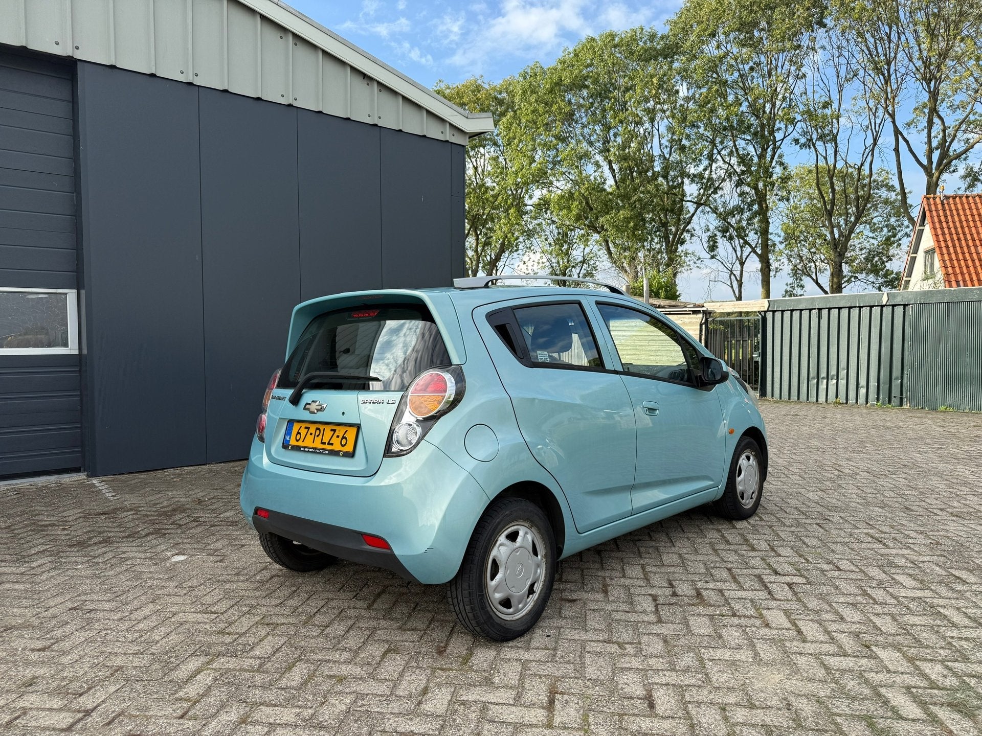 Chevrolet Spark 1.0 16V LE Streetwise Airco, Auto's, Voorwielaandrijving, Gebruikt, 4 cilinders, Blauw