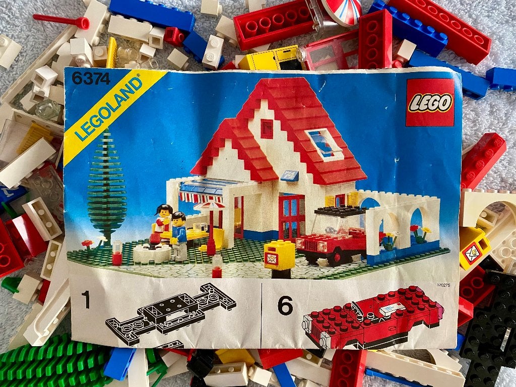 LEGO Classic Town 6374 Holiday Home (niet compleet), Overige thema's, Lego, Ophalen of Verzenden, Zo goed als nieuw