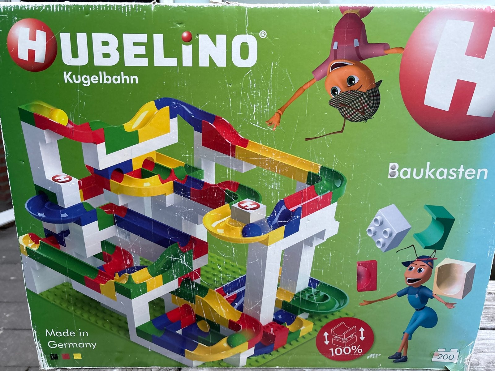 Hubelino knikkerbaan bouwset, Kinderen en Baby's, Ophalen, Zo goed als nieuw, Overige merken