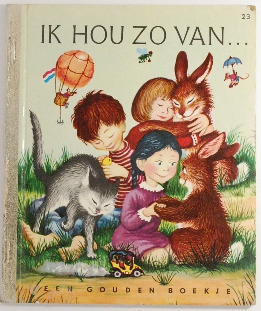 Ik hou zo van... - M. Brown (jaren 60) Gouden boekje, Gelezen, Voorleesboek, Verzenden, Jongen of Meisje