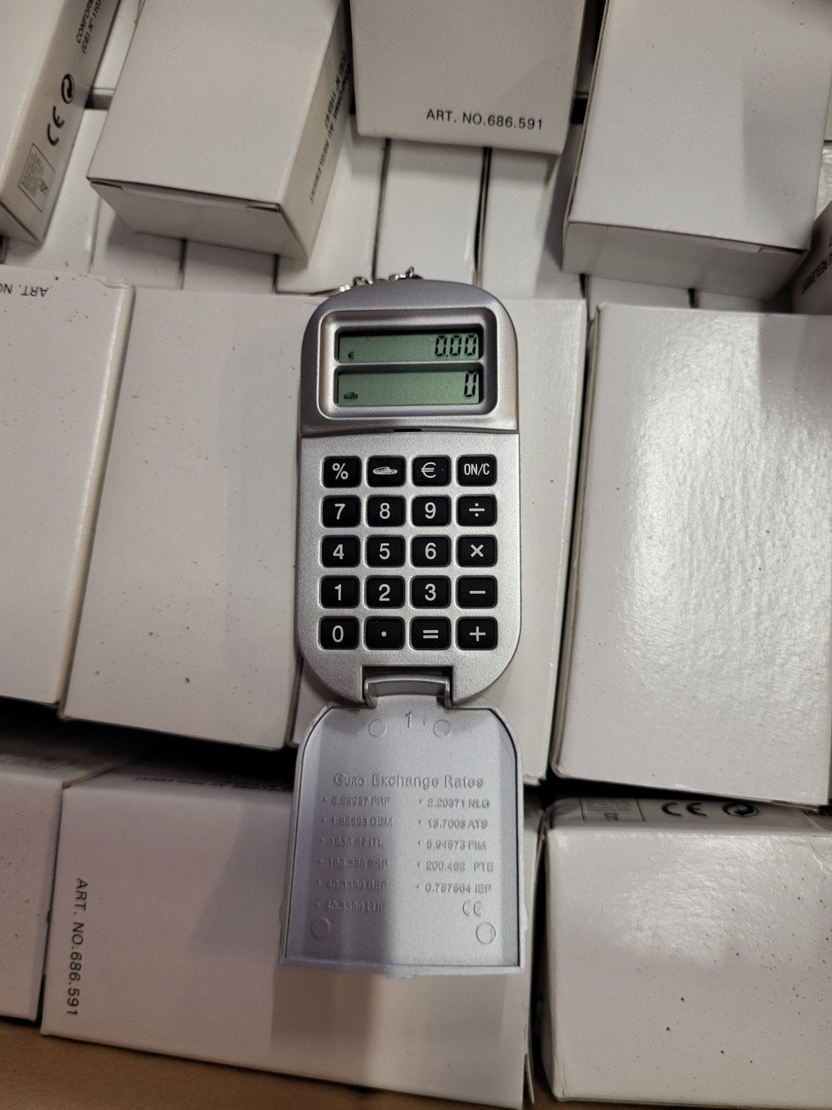 euro calculator, Ophalen of Verzenden, Nieuw