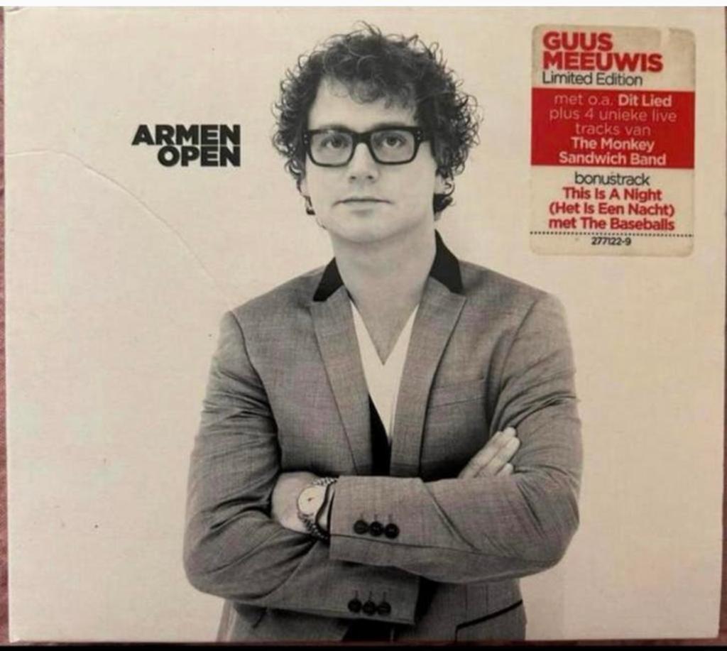 Guus Meeuwis Armen Open 2 cd’s, Ophalen of Verzenden, Gebruikt, Levenslied of Smartlap