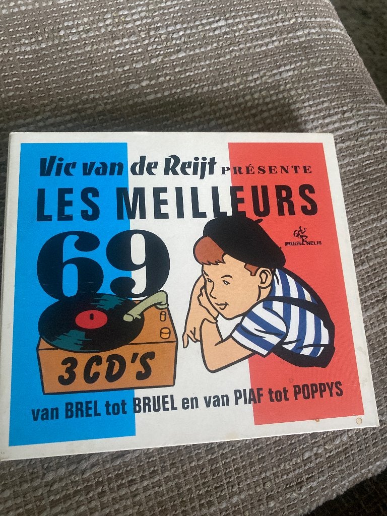 Vic van de Reijt presenteert Les Meilleurs 69 (3 CD's), Cd's en Dvd's, Boxset, Ophalen of Verzenden, Zo goed als nieuw, Chanson