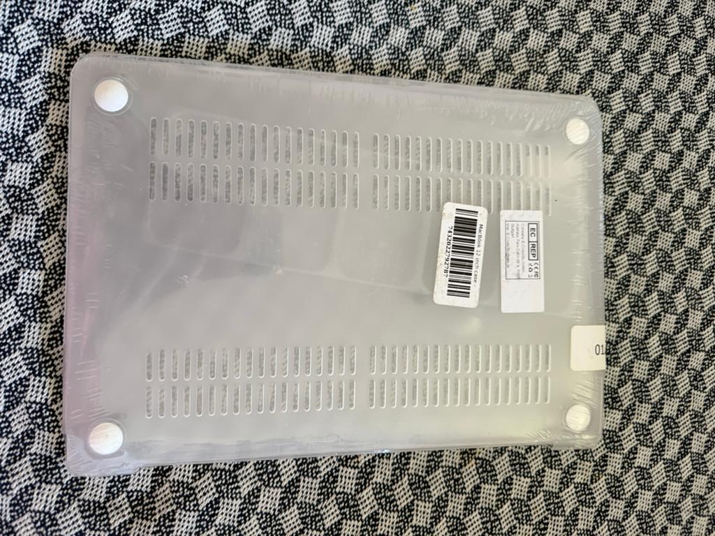 Transparante Laptop Hoes voor 12 inch MacBook, Computers en Software, Laptophoezen, Nieuw, 12 inch of minder, Ophalen of Verzenden