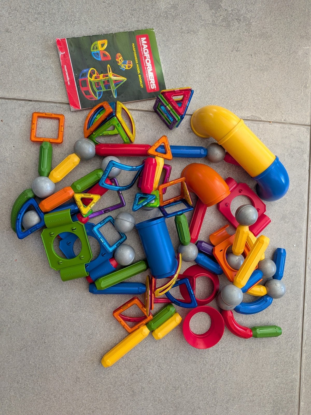 Magformers smart max  magnetisch constructiespeelgoed met bo, Ophalen of Verzenden, Gebruikt, Overige merken